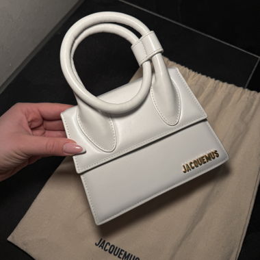 Jacquemus Le Chiquito Noeud bianco