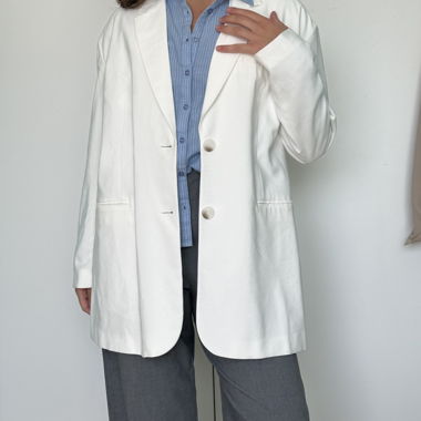 White blazer