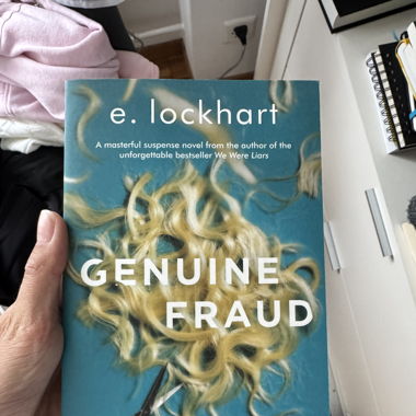 buch book genuine fraud by e. lockhart 