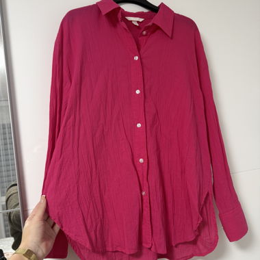 Hemdbluse pink