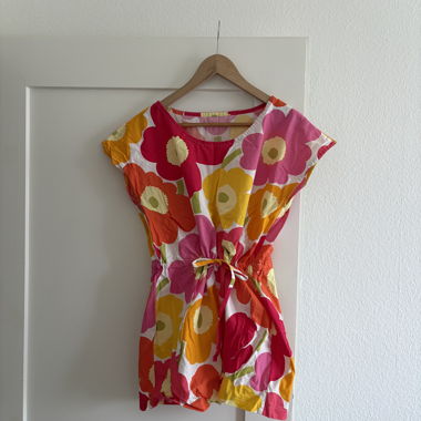 Top Marimekko vintage avec bande à la taille