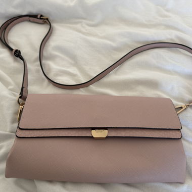 Dune Poudery Pink Crossbody Bag