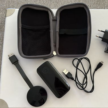 Google Chromecast & NeoXed 4400 mAh - externe Batterie