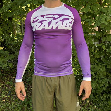 Rashguard Scramble a maniche lunghe