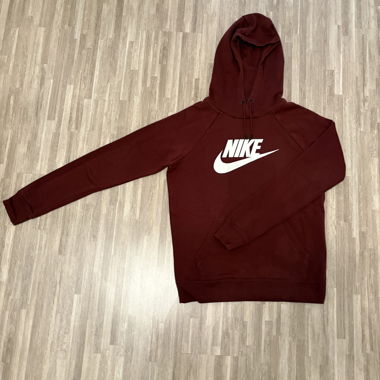Sweat à capuche Nike bordeaux S