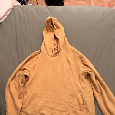 Uniqlo Japaniche gelbe oversize Hoodie