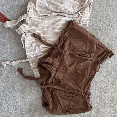 Set da 2 pantaloncini leggeri