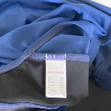 Maillot de bain bleu LASCANA