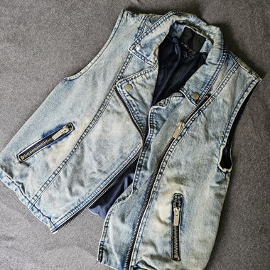 Gilet in denim AMISU