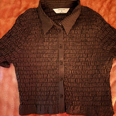 Primark karierte Bluse