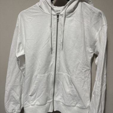 Weisse Jacke