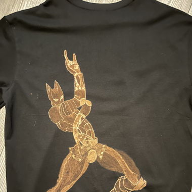 Handmade bleached killer queen shirt