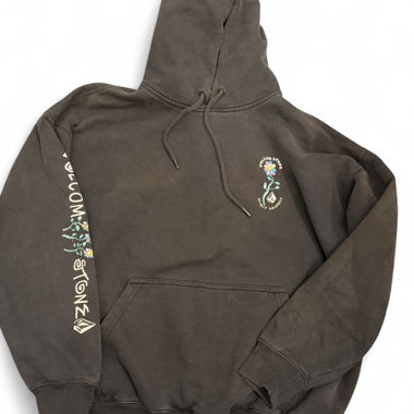 Schwarzer Hoodie