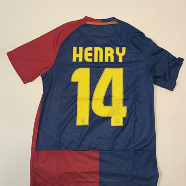 Maillot Henry FC Barcelone Finale UCL 2009 Taille M