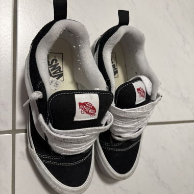 Baskets Vans noir/blanc