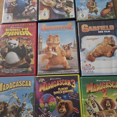 Kinderfilme DreamWorks DVD Sammlung