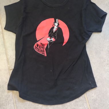 T shirt White Stripes