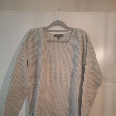Pull gris taille M