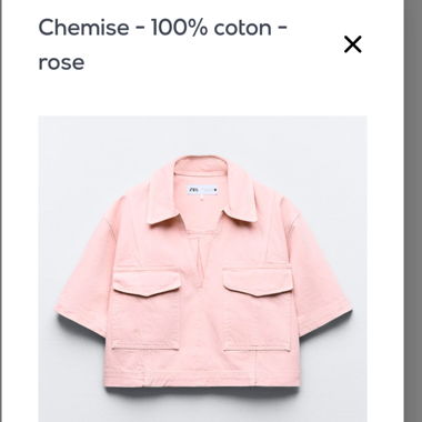 Camicia rosa