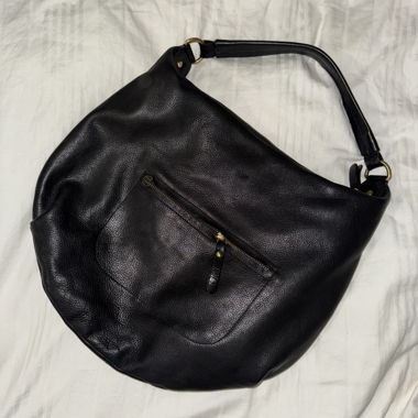 Vintage Leder-Handtasche
