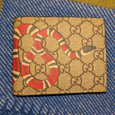 Portefeuille Gucci KingSnake 