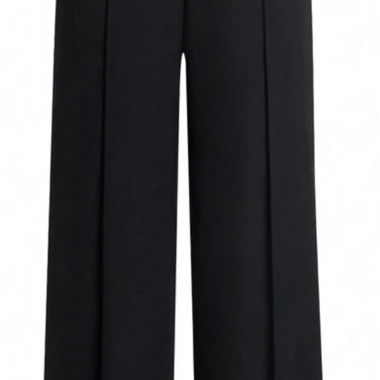 Black Wide-Leg Trousers
