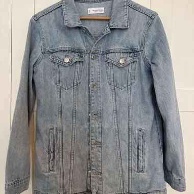 Giacca di jeans MANGO azzurro chiaro XS/S