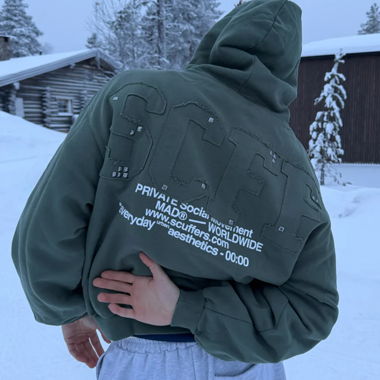 Scuffers Hoodie green