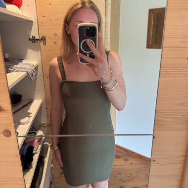 Khaki Bodycon Dress