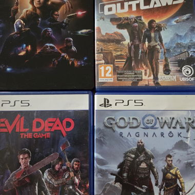 PS5 Spiele 4er Set