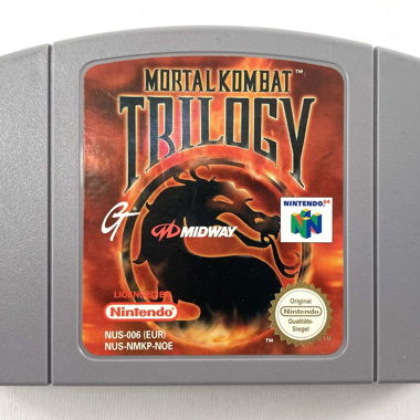 MORTAL KOMBAT TRILOGY - Nintendo 64 N64 Game Module