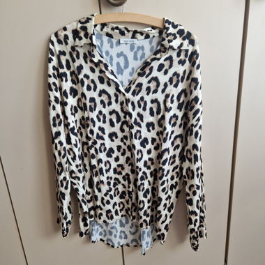 Blouse size L leopard pattern