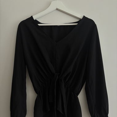 Schwarze Bluse