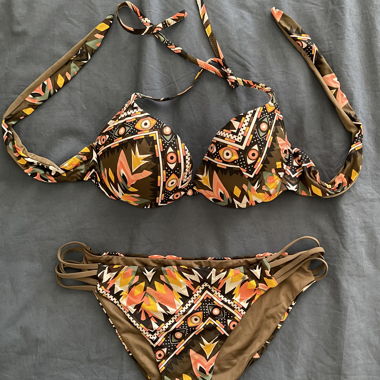 Bikini deux-pièces à motif