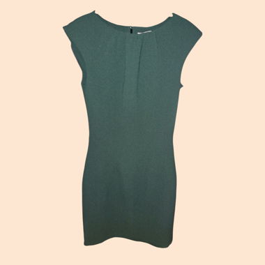 Dunkelgrünes ärmelloses H&M-Kleid