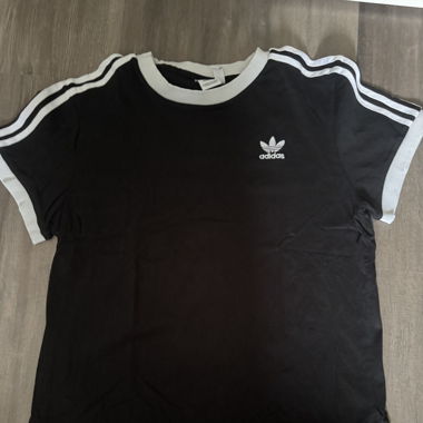 Black and White ADIDAS T-shirt