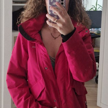 Parka suédoise rose Didrikson