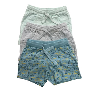 Set di shorts per bimbi Gr. 80 – Set da 3