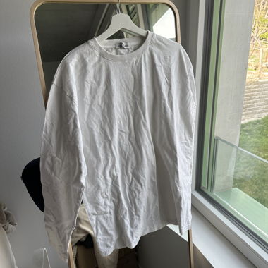 Maglia a maniche lunghe Stone Island bianca