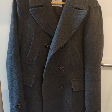 Dark grey duffle coat M Mango