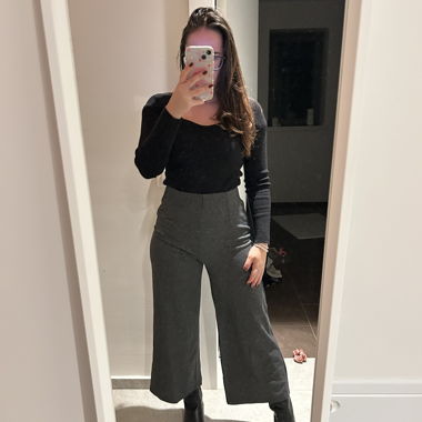 Pantalone a palazzo mango