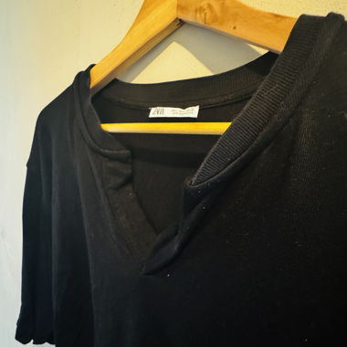 T-shirt Zara nero
