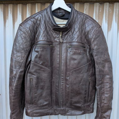 RICHA Leder-Motorradjacke