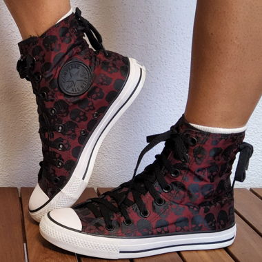 Converse All-Star Modell-Limitierte Skull Edition