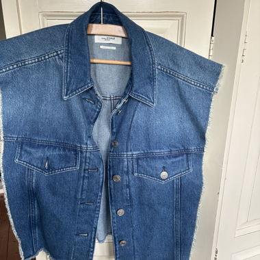Isabel Marant Étoile - Cropped Denim Vest 