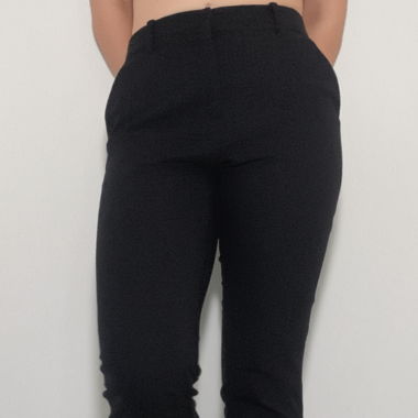 Black H&M Trousers Size 38