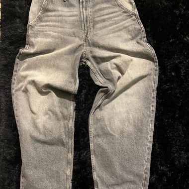 Jean baggy gris