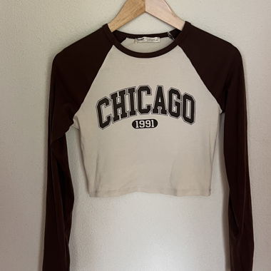 longsleeve brown beige