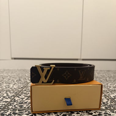 LV Belt Brown/Gold