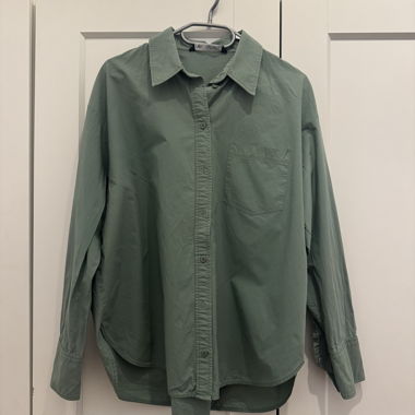 Chemise kaki Zara